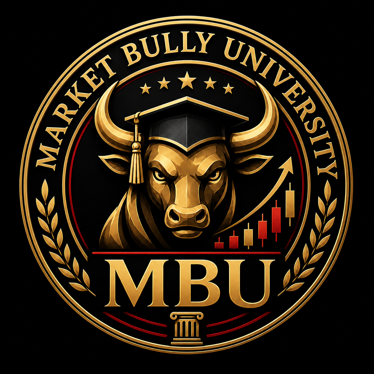 Market Bully University crest